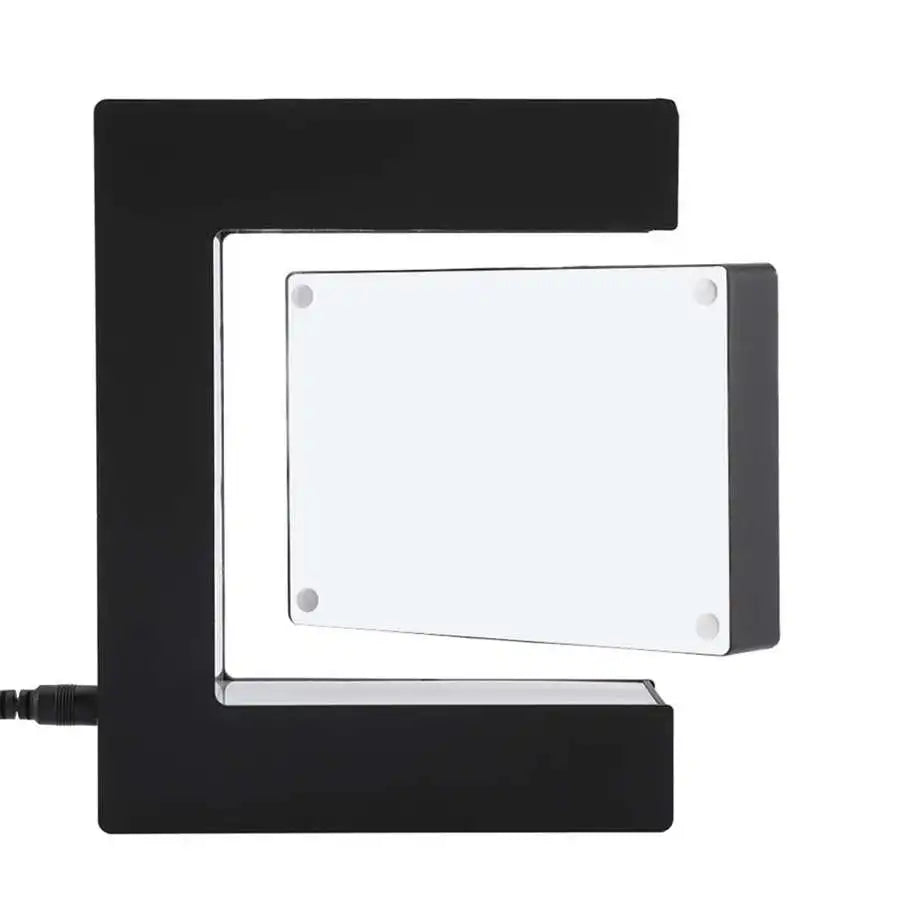 Magnetic Levitation Floating Photo Frame Electronic LED Novelty Home Office Decor US EU Plug Black Only (Delivery time is approximately 14 to 21 days.)