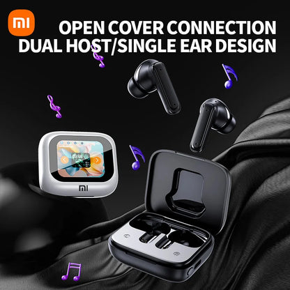 XIAOMI Full Touch Screen ANC E18 Pro Bluetooth Noise Cancelling Wireless Earphones with Mic (Delivery time is approximately 14 to 21 days.)